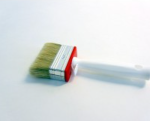 LATEXBORSTEL BLOND 3X10CM HOBBY