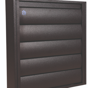 RENSON 433 DAMPKAPROOSTER 173X173 RAL 9005 STRUCTUUR