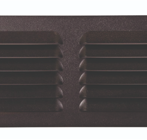 RENSON 436 SCHOEPENROOSTER 200X100 RAL 9005 STRUCTUUR