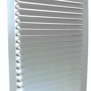 RENSON 436 SCHOEPENROOSTER 200X250 RAL 9005 STRUCTUUR