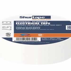 KIP 993-02 PVC ELEKTRO-ISOLATIETAPE WIT 19MM/20M