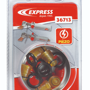 EXPRESS GASMONDSTUK (MONDSTUK + DICHTING) VOOR ART.NR. 364 ,