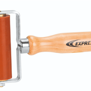 EXPRESS 45033 SILICONEN AANDRUKROL MET ERGONOMISCH HOUTEN HA