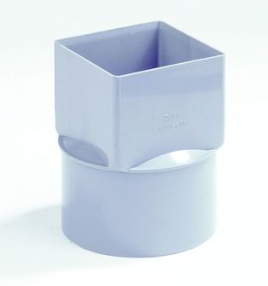 PVC VERLOOP VK80XROND 103 LV RWA GRIJS