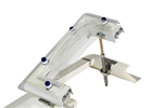 LIGHTBOW VERLUCHTINGSKADER PVC 90x210 TANDEM