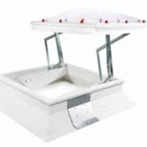 LIGHTBOW RWA KADER 145° 110X110CM INCLUSIEF MOTORSYSTEEM