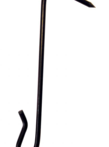 LEIHAKEN BLACK INOX 18/10 5CM PUNT/RECHT 700ST