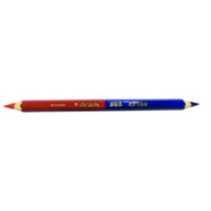POTLOOD LYRA ROOD/BLAUW 18CM