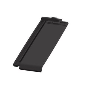HALVE PAN FLAT-10 TECH NATURAL BLACK- ROOF TILE- STUK