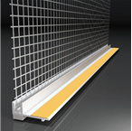 STOPPROFIEL MET GLASFIBER GAAS