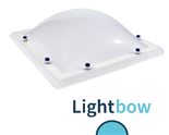 LIGHTBOW 3W BOL POLYCARBONAAT 60X60 DAGMAAT OPAAL