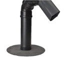 ALPHATOR KABELDOORVOER Ø75 GRIJS PE + KRIMPKOUS