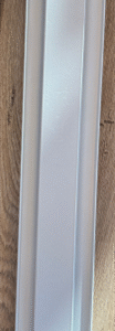 AT ALUMINIUM VERBINDING 310MM RAL9010 GLANS