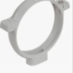 PVC FIXO-BEUGEL ROND 80 GRIJS - STUK